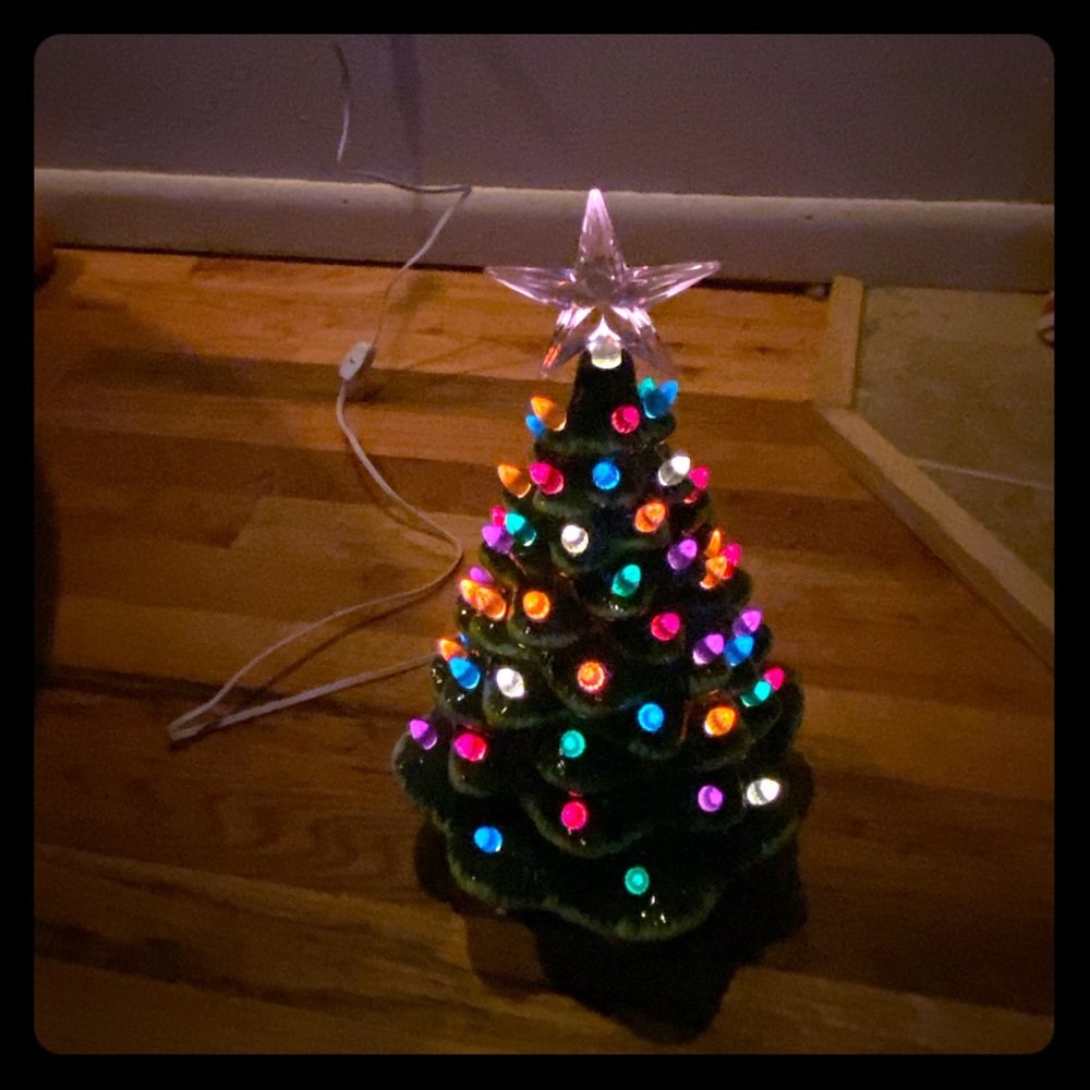 Lighted Christmas Tree